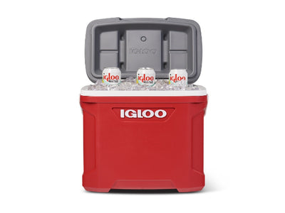 Nevera Plastica Portatil Latitude 28 Litros 30Qt Rojo Igloo