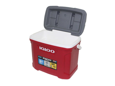 Nevera Plastica Portatil Latitude 28 Litros 30Qt Rojo Igloo