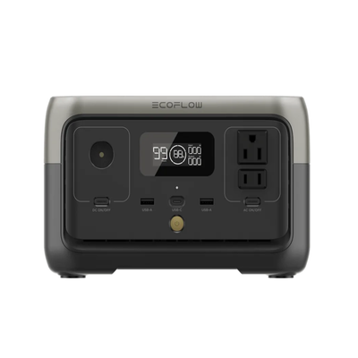 Estación de Energía Portátil EcoFlow RIVER 2 300W Potencia - 256Wh Capacidad