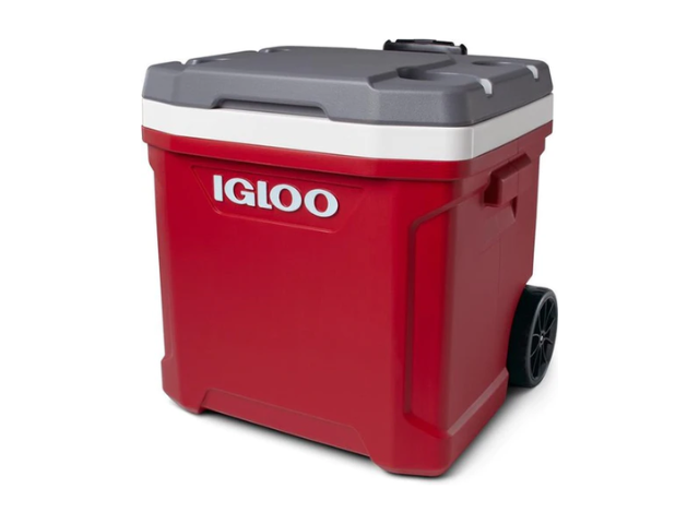 Nevera con Ruedas Latitude 56 Litros 60Qt Roja Igloo