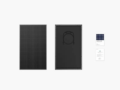 Kit x 2 Paneles Solares Rigido EcoFlow 100W