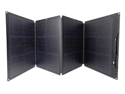 Panel Solar 110w Ecoflow vista frontal plegable