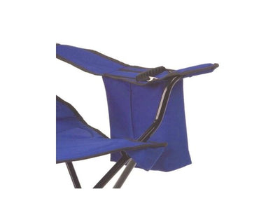 Silla Camping Plegable Cooler Quad Azul Coleman